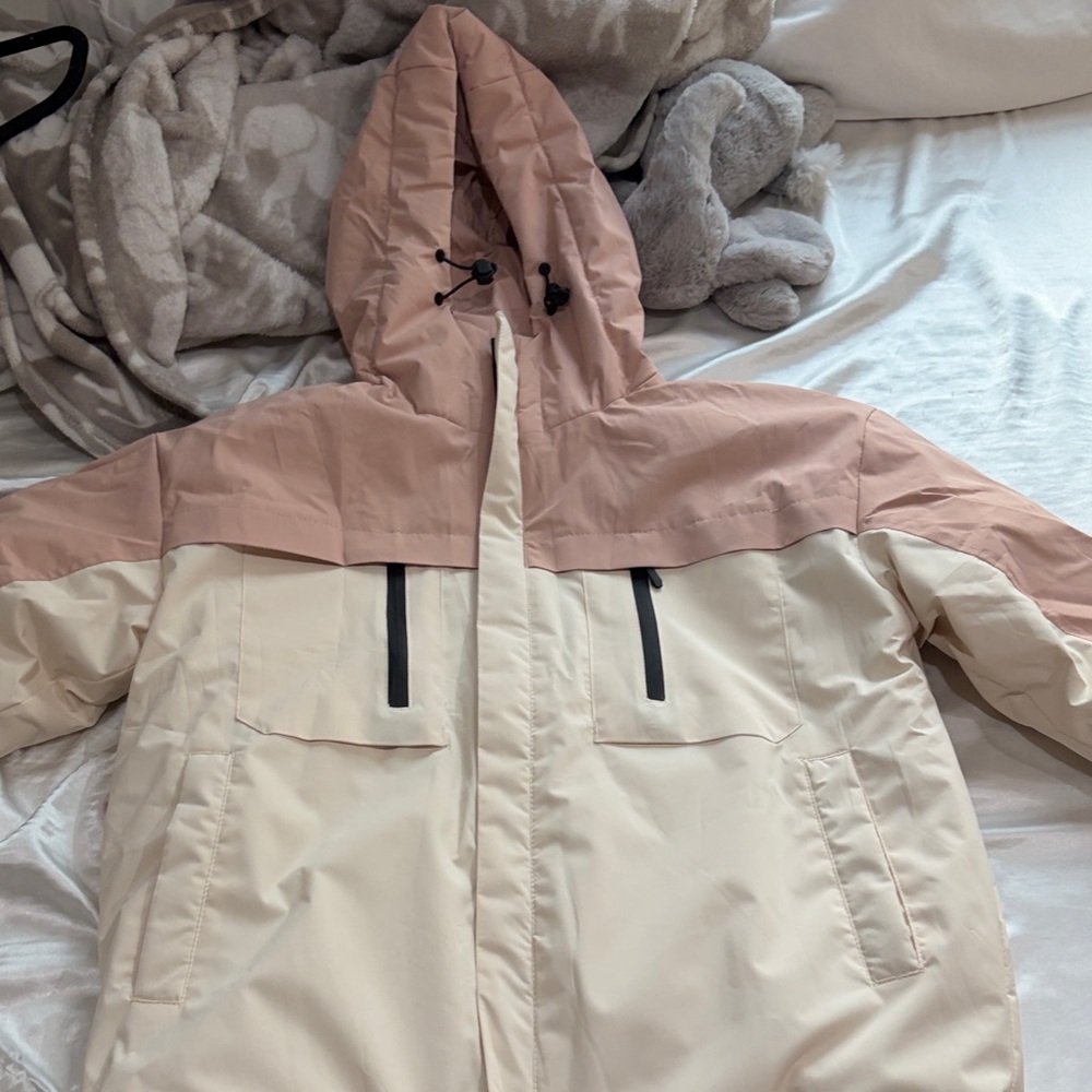 Women's Two-Tone Hooded Jacket